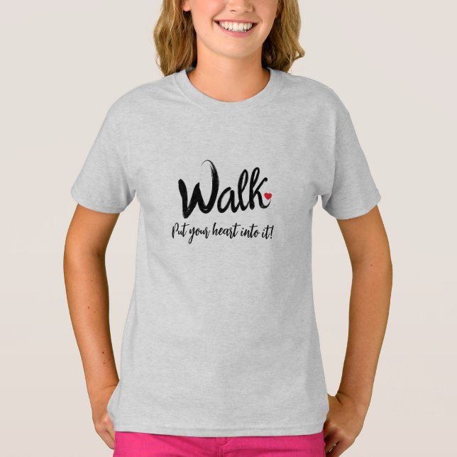Walk for you health T-Shirt (Vorderseite)