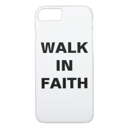 "Walk in Faith" Inspiration Christlich Case-Mate iPhone Hülle