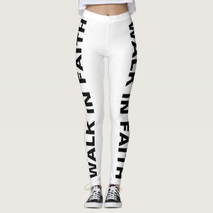 "WALK IN GLAUBEN" Leggings