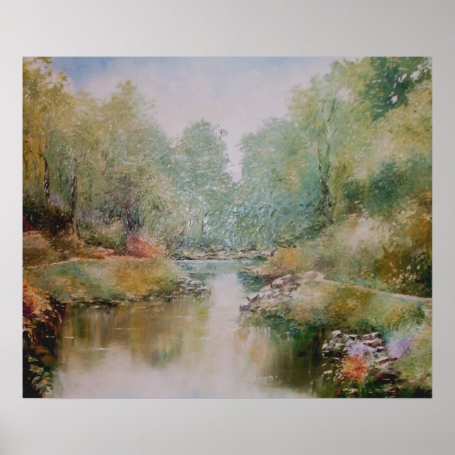 Walk Painting Poster/Print Poster (Vorne)