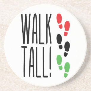 Walk Tall Getränkeuntersetzer