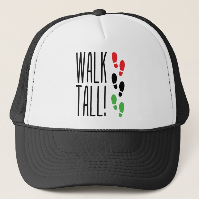 Walk Tall Truckerkappe (Vorderseite)