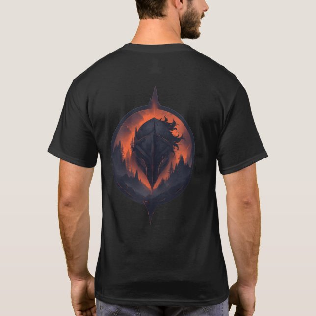 Walk Through Fire – 24 Hard Lines Warrior Shirt (Rückseite)