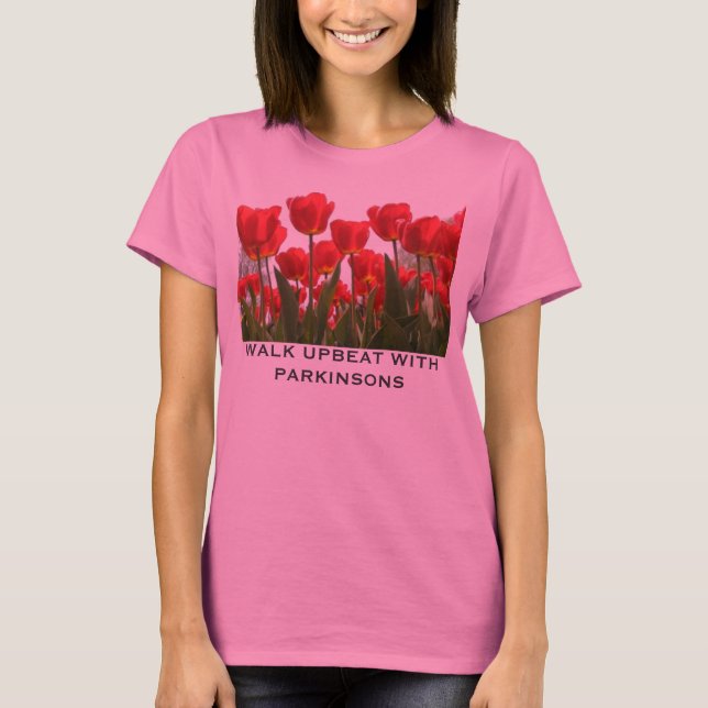 WALK UPBEAT MIT PARKINSONEN T-Shirt (Vorderseite)