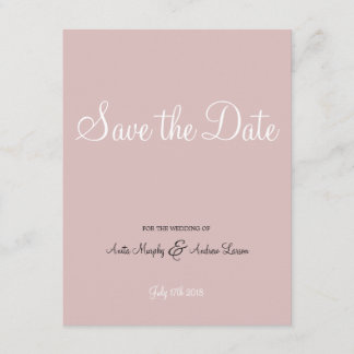 "Walk with Me" Save the Date Design