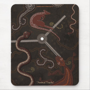 Walkabout Art Design im australischen Stil Mousepad