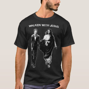 Walken mit Jesus Christopher Walken Comfy Graphic T-Shirt