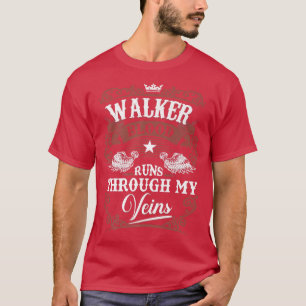 WALKER Blood Runs Through My Veins WALKER Family V T-Shirt