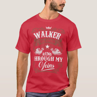 WALKER Blood Runs Through My Veins WALKER Family V T-Shirt