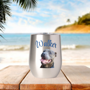 Walker Name mit Staffy Bull Terrier,