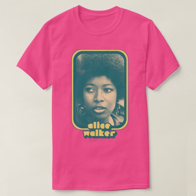Walker Retro Style Feminist Icon T-Shirt (Design vorne)