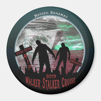 Walker Stalker Cruise 2019 Magnet