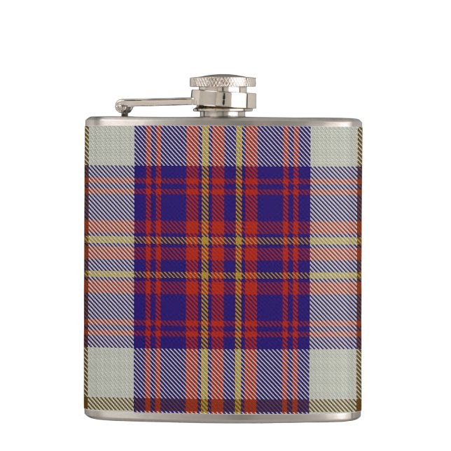 Walker-Tartan-Flasche Flachmann (Vorderseite)