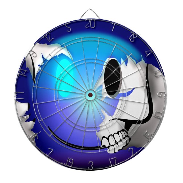 Walkermoji-Wurfpfeil Dartscheibe (vorne)