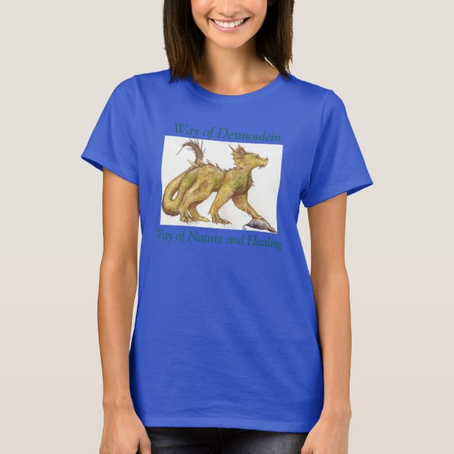 Walkers T - Shirt— "Weg der Heiler-Drake" T-Shirt (Vorderseite)