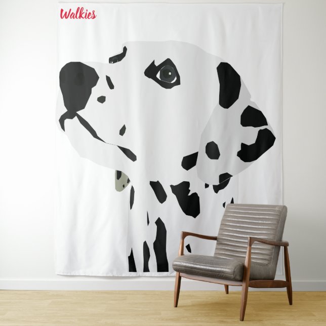 Walkies Tapestry Wandteppich (Beispiel)