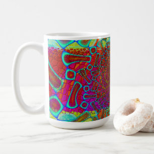 Walkin' On Sun Shine Psychedelic 3D Kaffeetasse