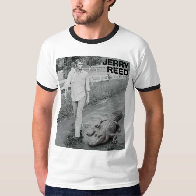 Walkin the Alligator Ringer T-Shirt (Vorderseite)