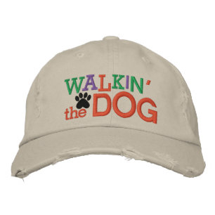 Walkin' the Dog Cap by SRF Bestickte Baseballkappe