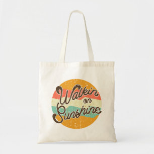 Walkin über Sunshine Retro Tragetasche