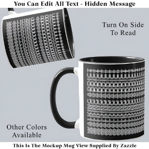 Walking Addict Hidden Message Funny Novelty 111W Tasse