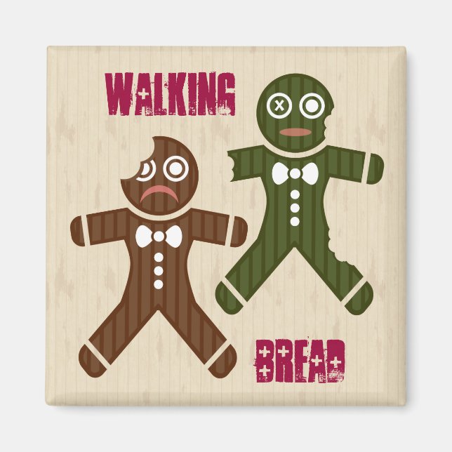 Walking Brot Magnet (Vorne)