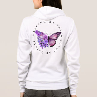 Walking by faith hoodie