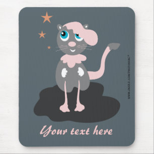 Walking Cat Mousepad