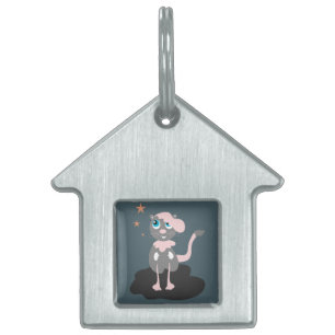 Walking Cat Pet Tag Tiermarke