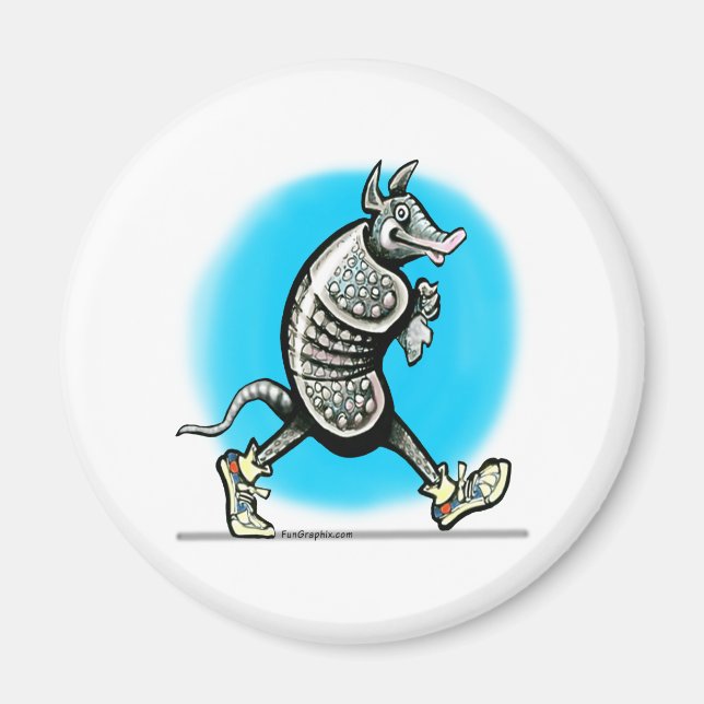Walking Dillo Magnet (Vorne)