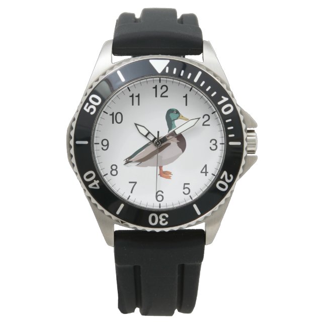 Walking Duck Armbanduhr (Vorderseite)