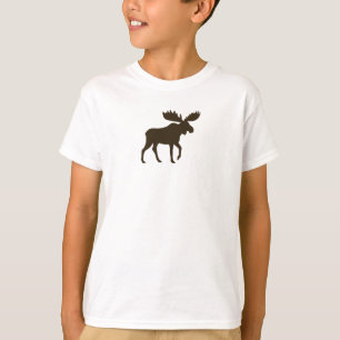 Walking Elche Silhouette Wildnis T-Shirt
