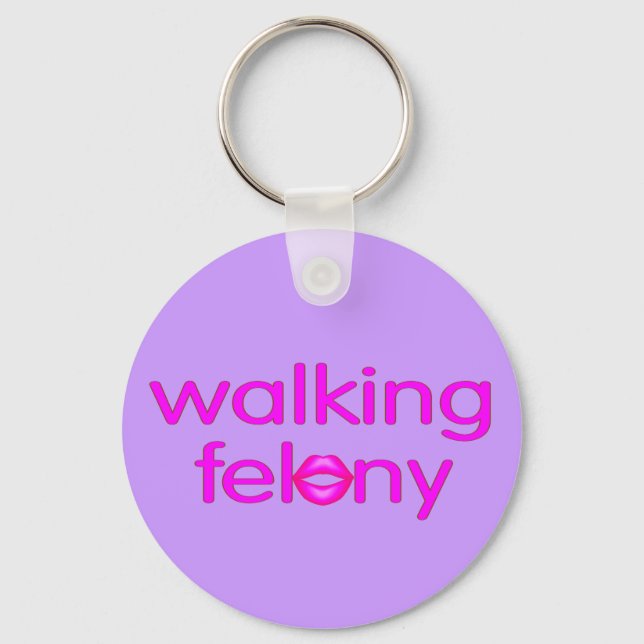 Walking Felony Schlüsselanhänger (Vorderseite)