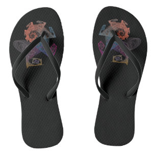 Walking Fraktal Flip Flops