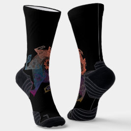 Walking Fraktal Socken