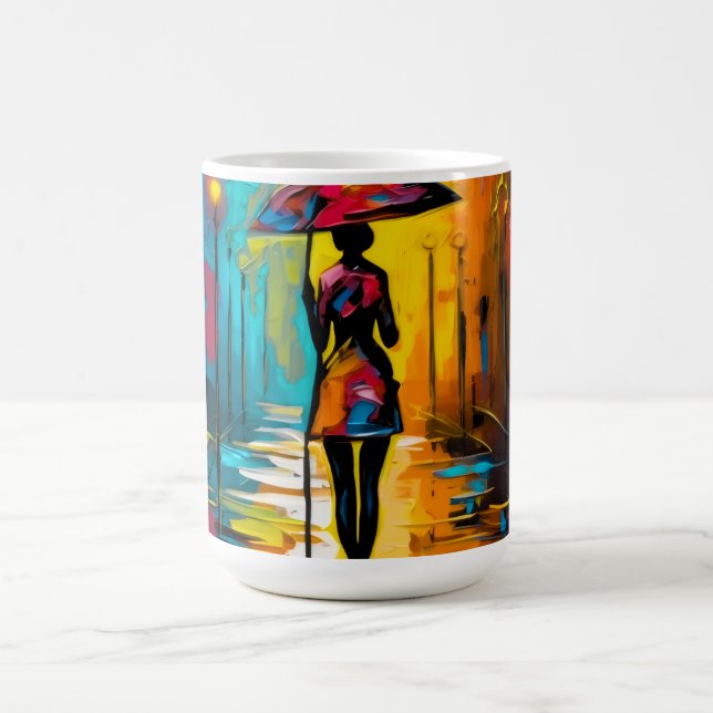 Walking in the city: A Woman's Meditation Kaffeetasse (Mittel)