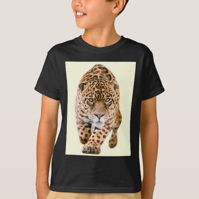 Walking Jaguar Eyes T-Shirt (Vorderseite)