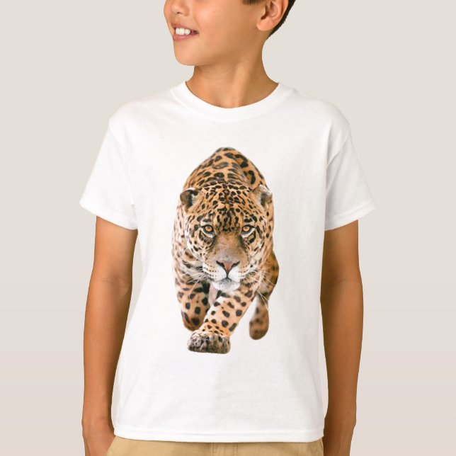 Walking Jaguar Eyes T-Shirt (Vorderseite)