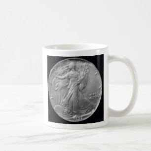 "Walking Liberty"-Tasse Kaffeetasse