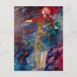 "Walking on Water" Postkarte