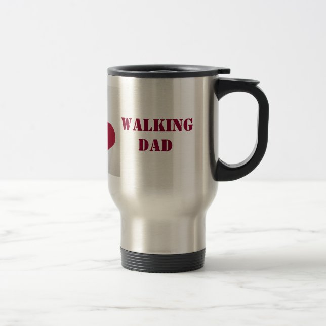 WALKING VATER PAY REISEBECHER (Rechts)