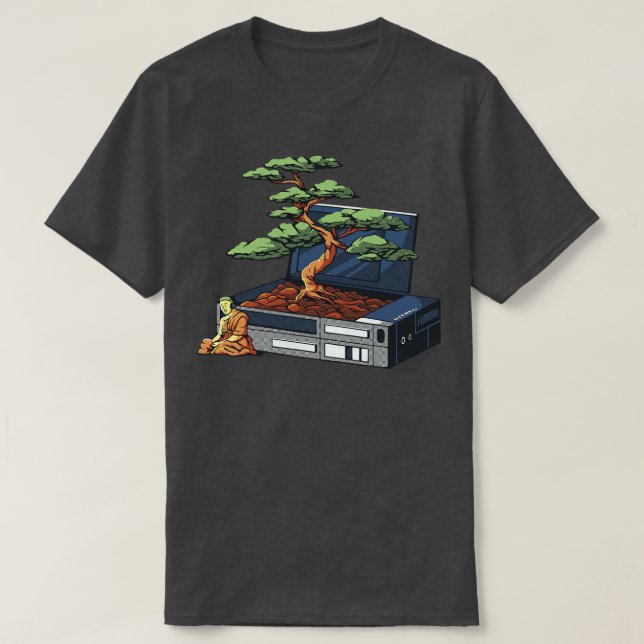 Walkman Bonsai von Tobe Fonseca T-Shirt (Design vorne)