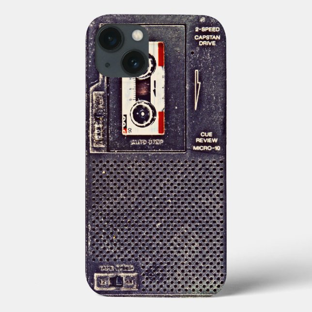 Walkman der 80er Jahre Case-Mate iPhone Hülle (Rückseite)