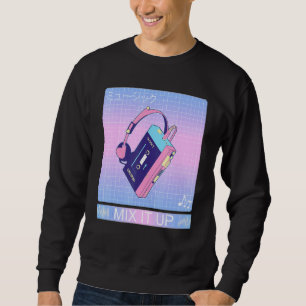 Walkman Tape Cassette Player 80er Japanese Otaku A Sweatshirt