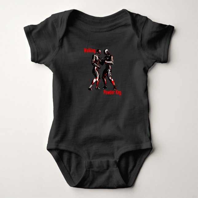 Walkpulver Baby Strampler (Vorderseite)