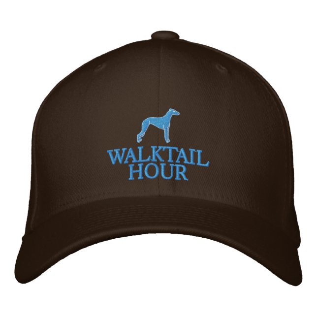 WalkTail Hour Cap Bestickte Baseballkappe (Vorderseite)