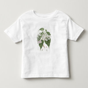 Walkuffa No.5 Dombeya torrida (w/c über Graphit O Kleinkind T-shirt