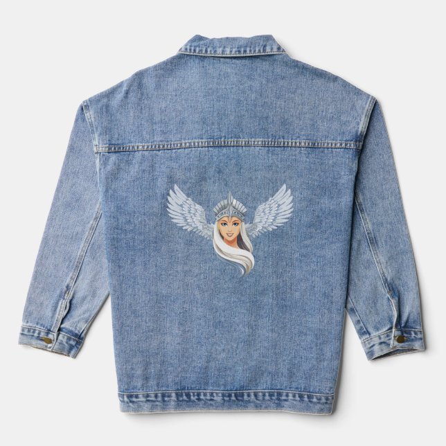 Walküre Jeansjacke (Rückseite)