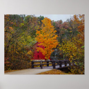 Walkway Bridge bis Alley Mill Poster