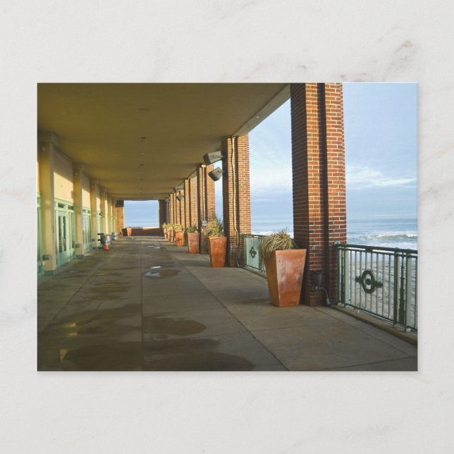 Walkway Convention Hall Asbury Park Postkarte (Vorderseite)